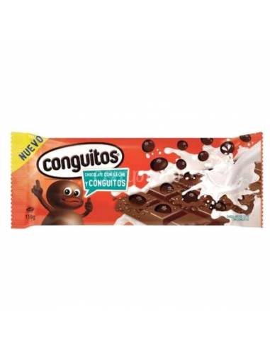 Chocolate con Leche con Conguitos 110g - Tabletas Chocolate