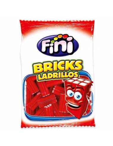 Bricks Strawberry Glitter 90g Fini - Gommes