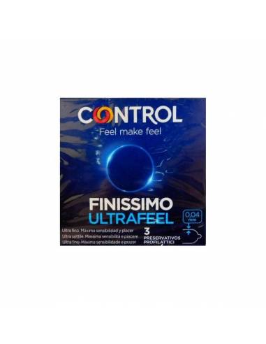 Control Finissimo Ultrafeel 3 units - Preservativos