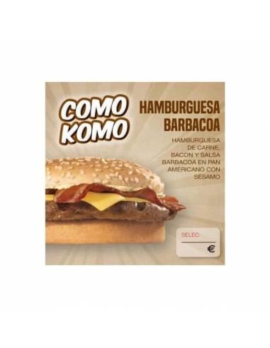GranBurguesa Ternera, Bacon, Queso y BBQ 230g - Hamburguesas Vending