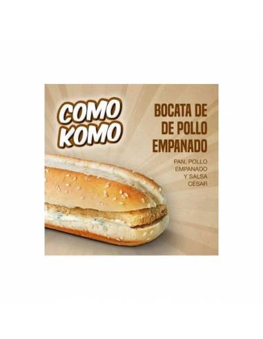 Sandwich de Frango Empanado e Molho Caesar 150g - Sanduíches Vending