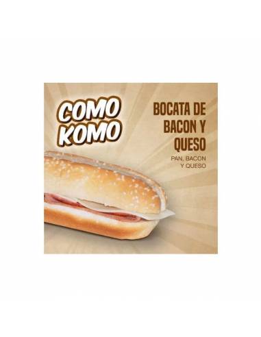 Bocadillo Bacon y Queso 150g - Bocadillos vending
