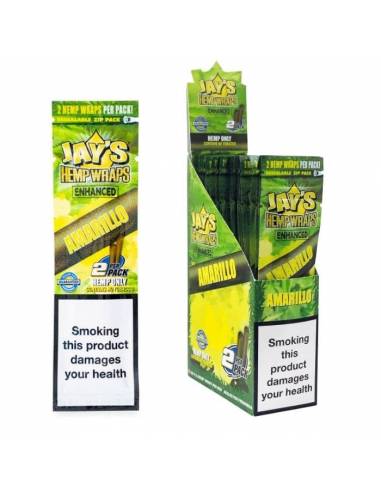 Jay´s Hemp Wraps Yellow Paper - Flavored Rolling Paper