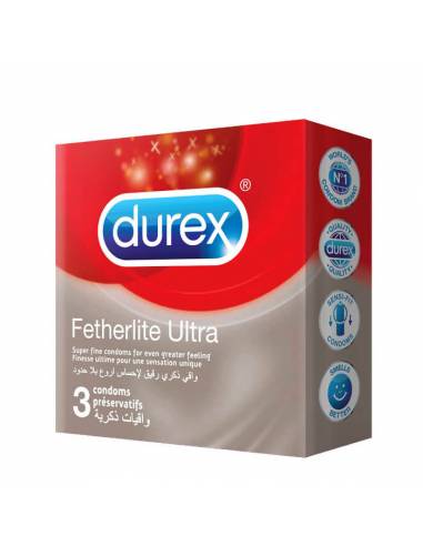 Durex Fetherlite Ultra 3 ud - Preservativos