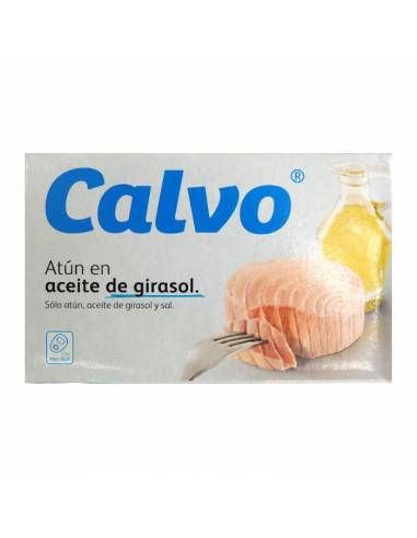 Thon Calvo à l'huile de tournesol 111g - Conserves
