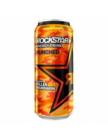 Rockstar Killer Mandarin 500ml - Bebidas Energéticas