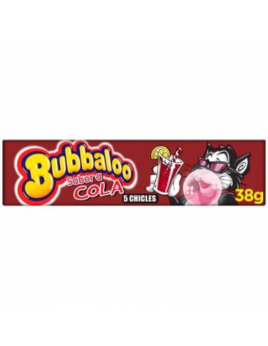 Pastilhas elásticas Bubbaloo Cola 38g - Chicletes