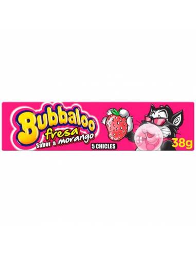 Bubbaloo Strawberry 38g - Chewing-Gum