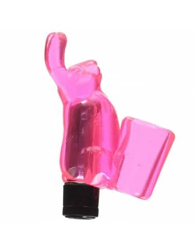Mini Bunny Finger Pink Vibrateur - Anneaux de plaisir
