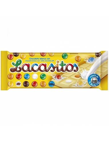 Chocolate Branco com Lacasitos 100g - Tabletes de chocolate
