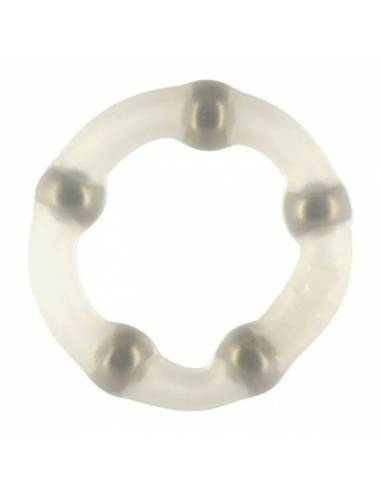 Transparent Robotic Beaded Ring - Pleasure Rings