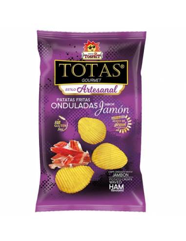 Totas Ondulés Jambon 45g Tosfrit - Chips