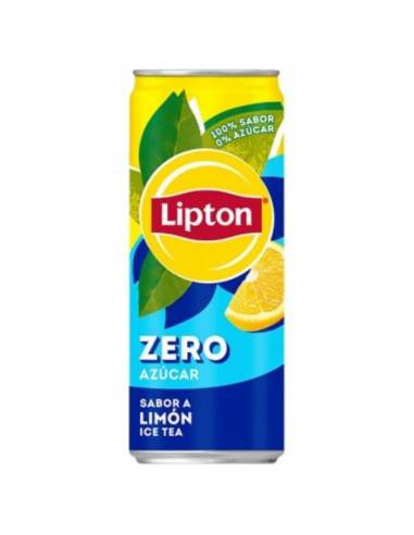 Lipton Thé Citron Sleek Zero 330ml - Boissons rafraîchissantes