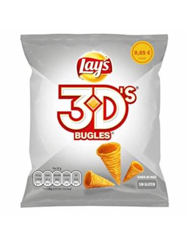 Bugles 3D Marcados 0.65€ 28g - Snacks extrudidos