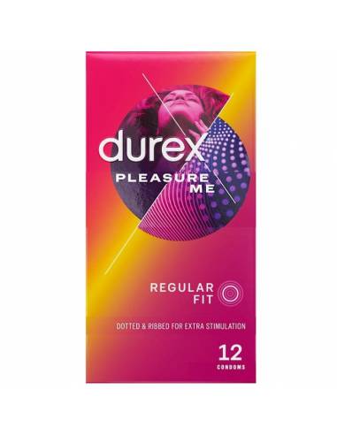 Durex Pleasure Me 12 pcs - Preservativos