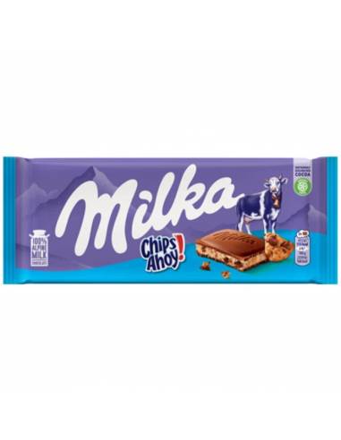 Milka Chips Ahoy 100g - Tabletas Chocolate