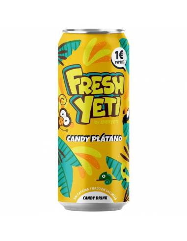 Eneryeti Freshyeti Candy Plátano 500ml Marcado 1€ - Bebidas Energéticas