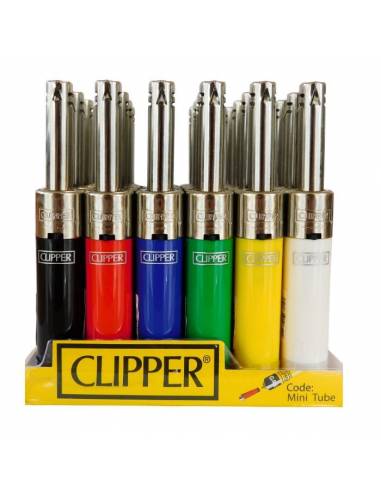Isqueiro Minitube Clipper Cores sortidas - Isqueiros e acendedores