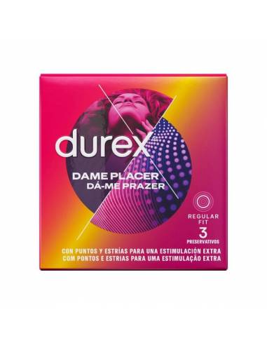Durex give me pleasure 3 uds - Condoms