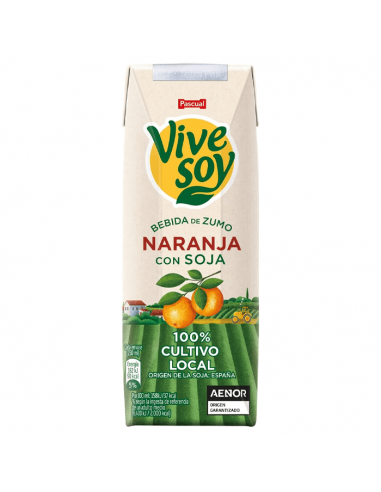 Orange juice with soy 250ml - Juices and Smoothies