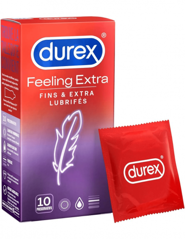 Durex Feeling Extra 10 pièces - Préservatifs
