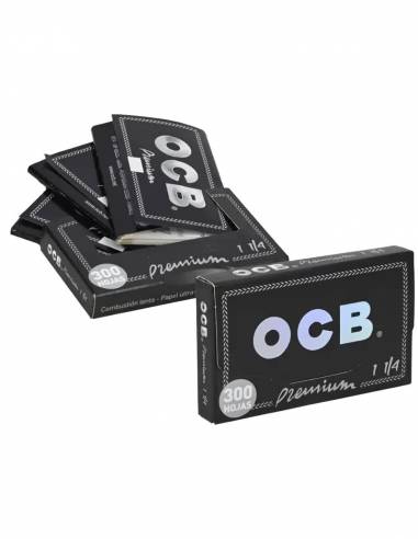 OCB Premium 1.1/4 300 sheets - Cigarette Paper 1. 1/4