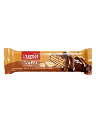 Waffi Wafer Peanuts 30g - Biscoitos Doces