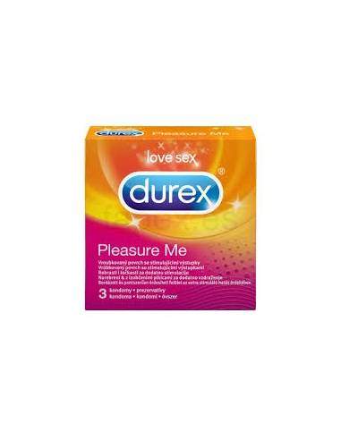 Durex Pleasure me 3ud - Preservativos