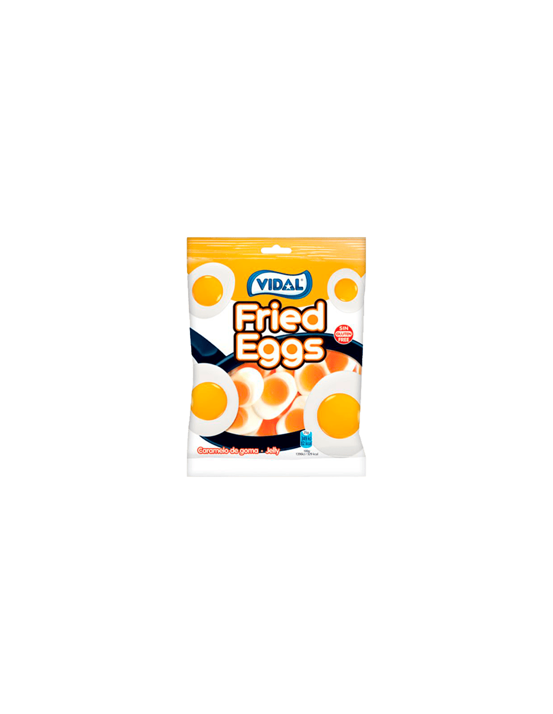 Gebakken Eieren Gummies 90 g Vidal | Distribución Mayorista