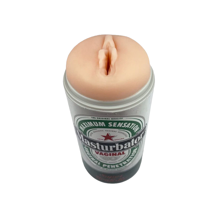 Masturbador Vaginal Super Realístico Cerveza