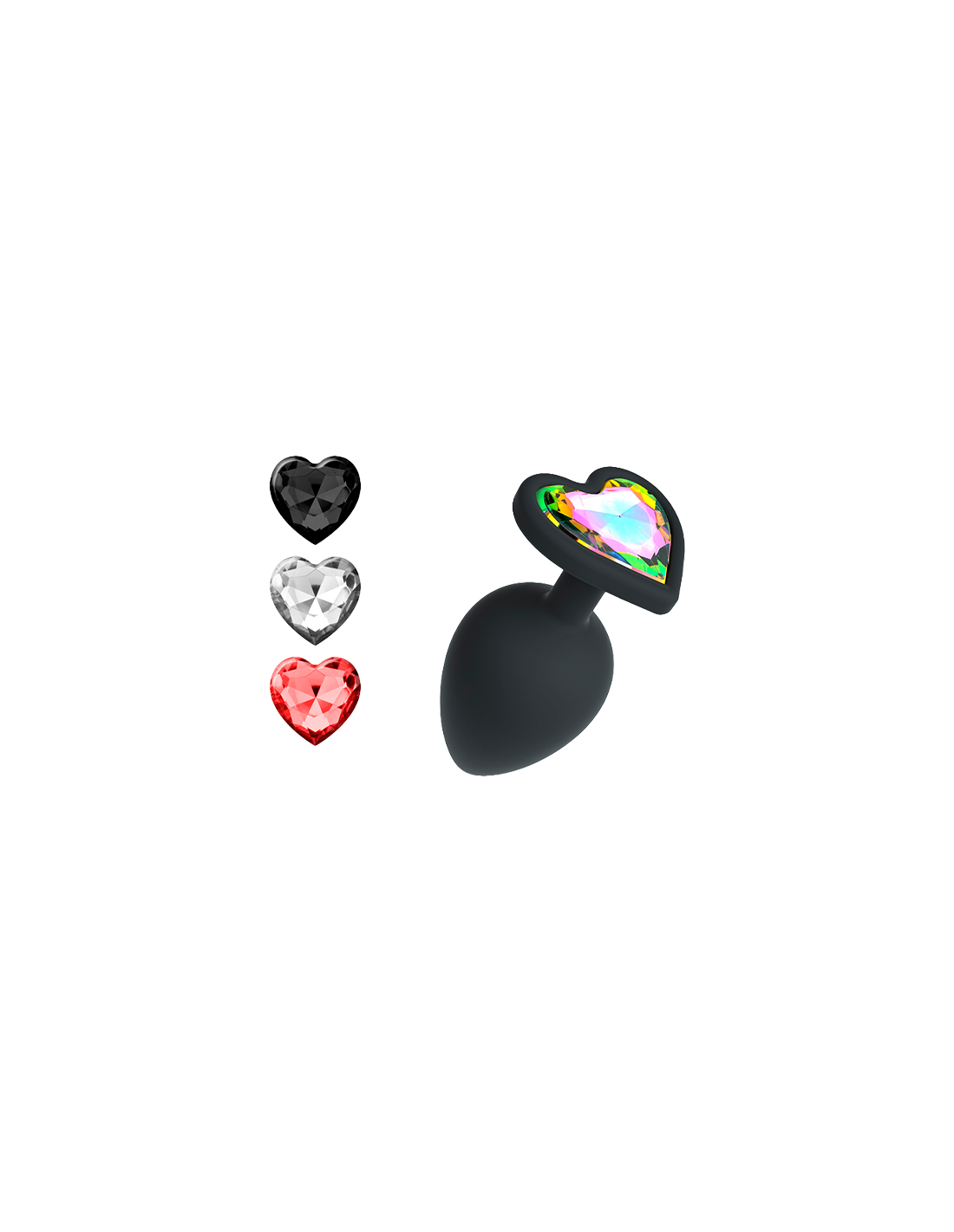 Crushious Cuore Anale Plug S 7 cm - Distribución Mayorista