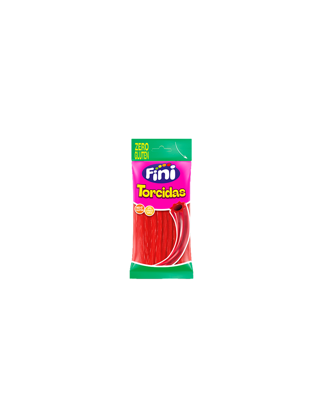 Torcida Fragola Zero Glutine 75 g Fini | Distribucion Mayorista