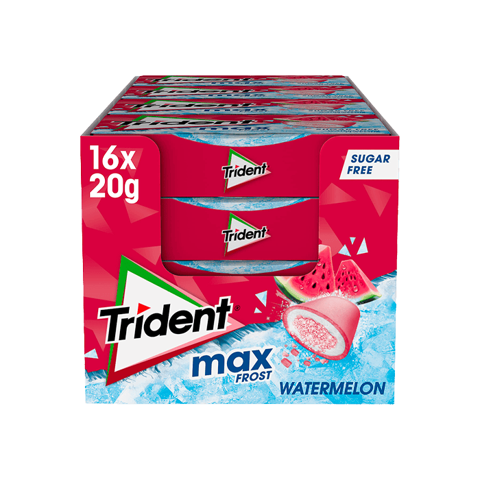 Trident Max Watermeloen dragees 20 g - Distribución Mayorista