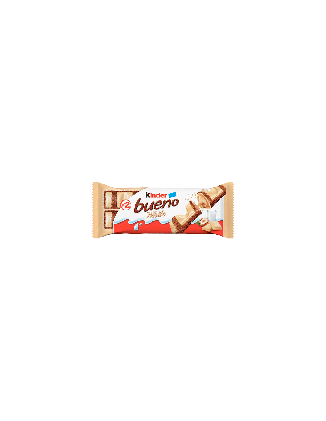 Kinder Bueno Wit 39g-Distribución Mayorista