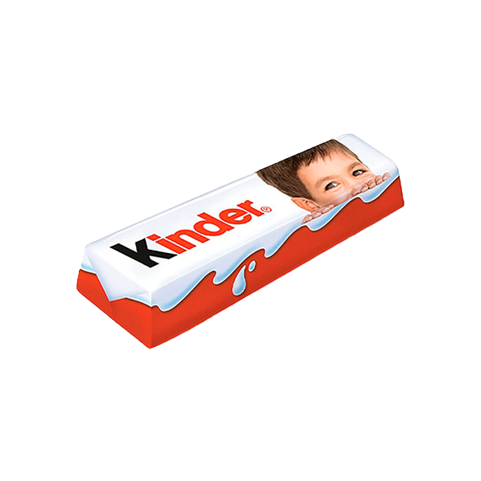 Barrita Kinder Chocolate 12,5g T4-Distribución Mayorista