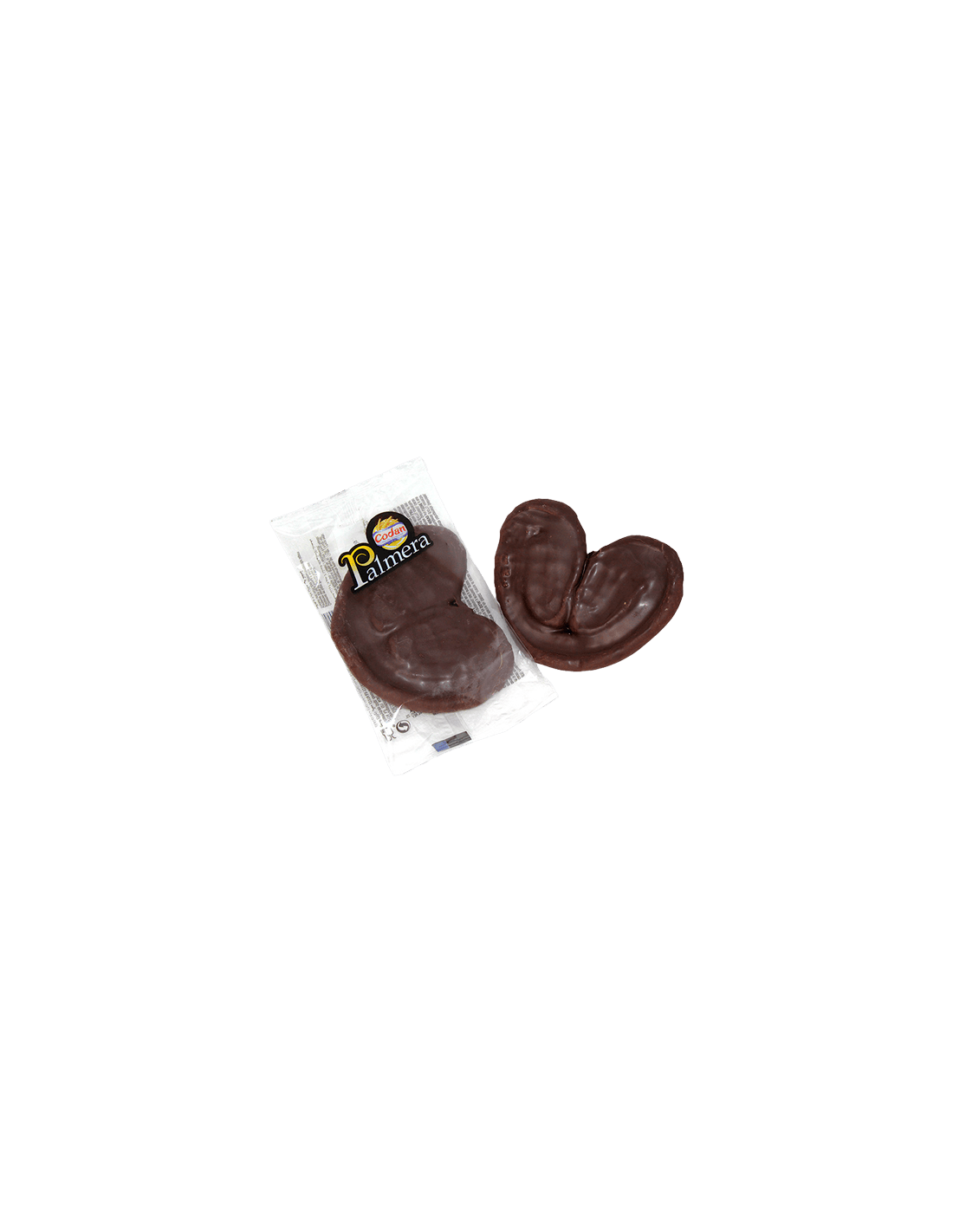 Palmiera Gigante al Cacao 80 g Codan | Distribución Mayorista