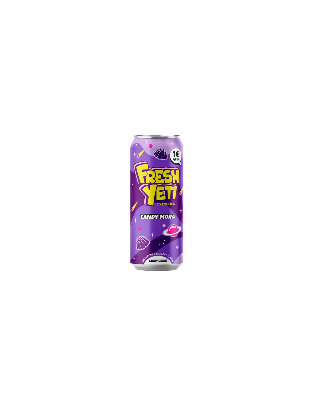 Freshyeti Candy Mora 500 ml €1 gemarkeerd-Distribución Mayorista
