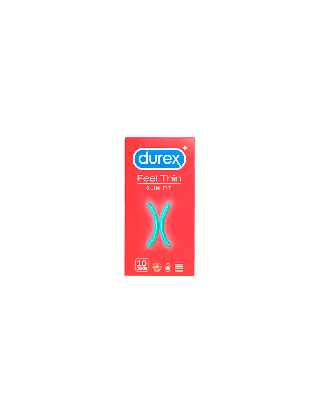 Durex Feel Thin Slim Fit 10 uds - Distribución Mayorista