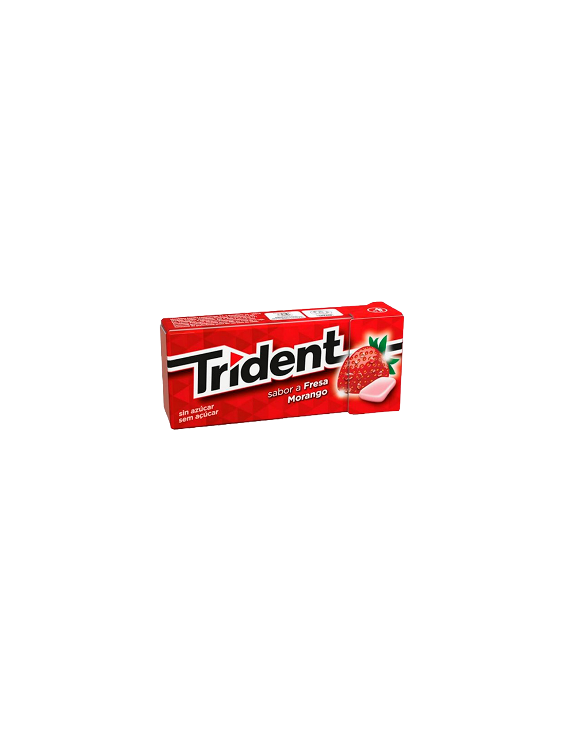 Trident Aardbei Dragees 14 g | Distribución Mayorista