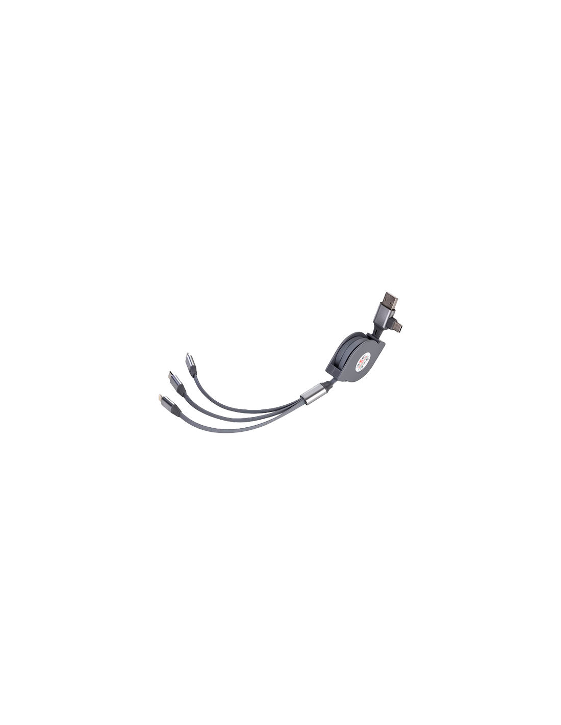 Tekmee Cable Retráctil 3 en 1 - Distribución Mayorista