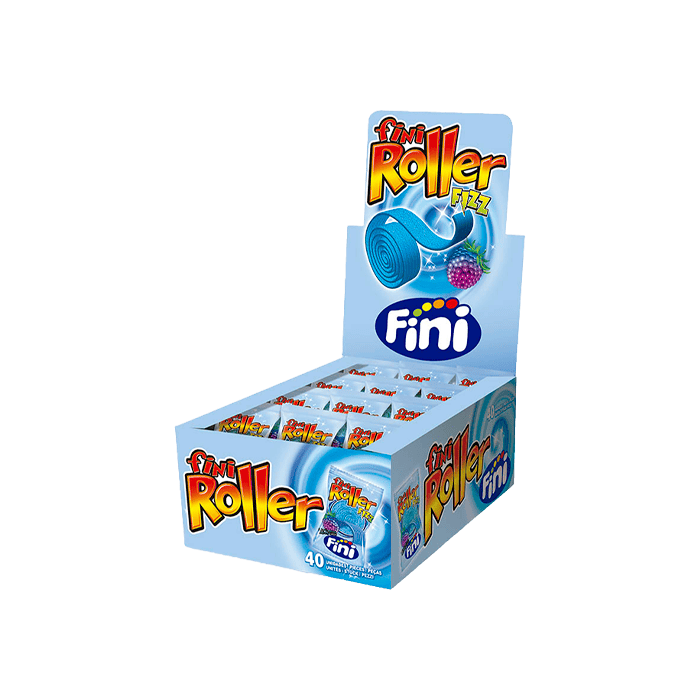 Fini Roller Frambuesa 20g (40 uds) - Distribución Mayorista