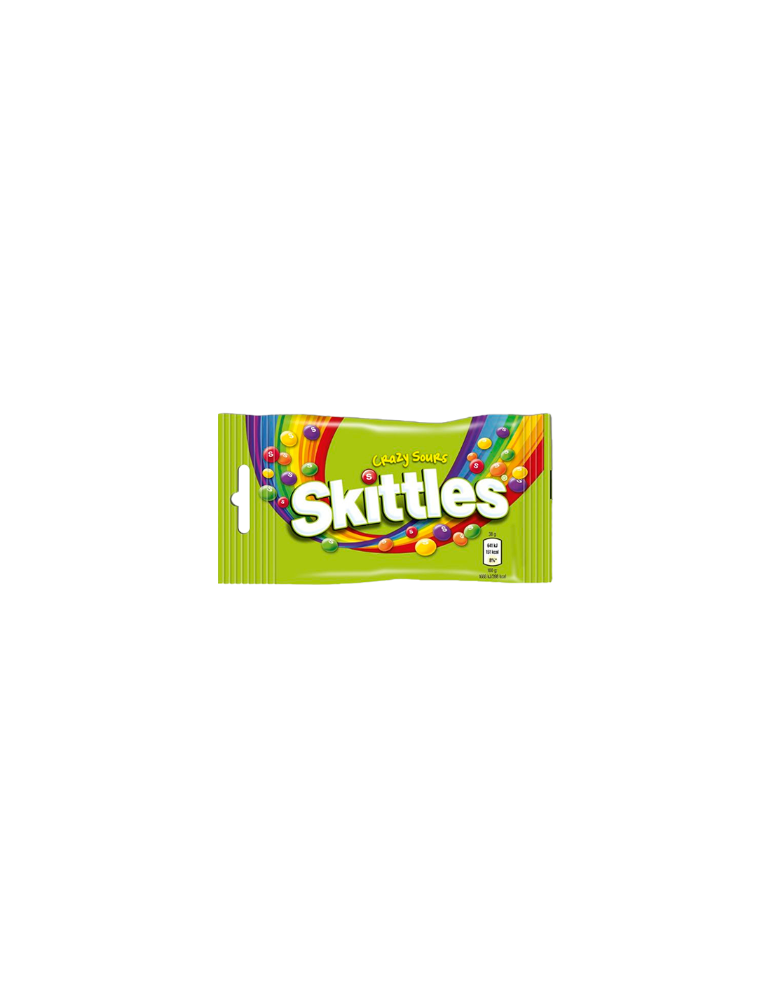 Skittles Crazy Sours 38g - Distribución Mayorista