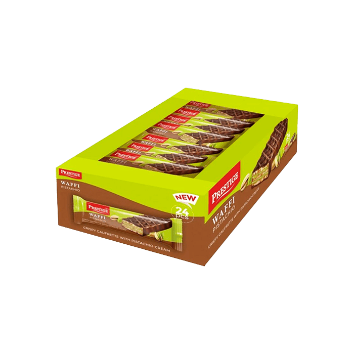Waffi Wafer Pistachio 21g - Distribución Mayorista