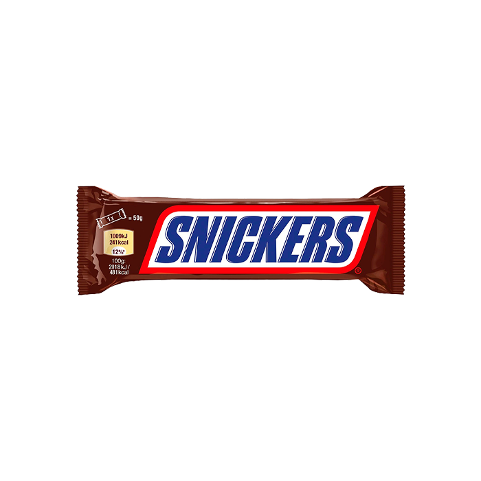 Snickers 50 g| Distribución Mayorista