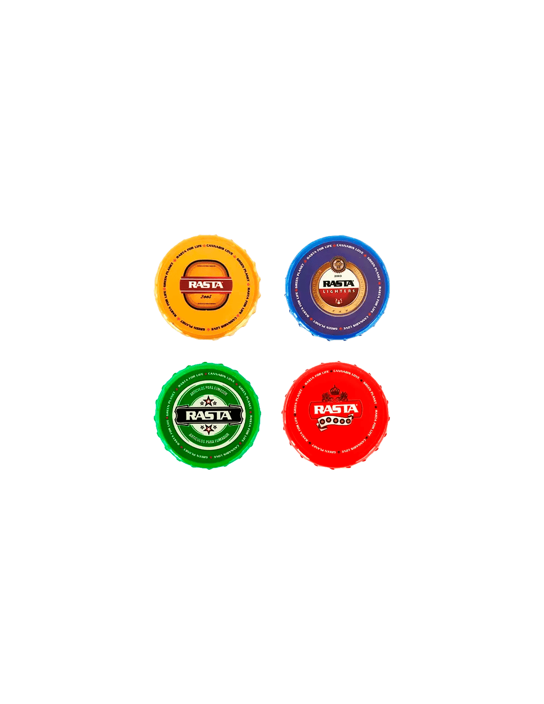 Rasta Bier Grinder 2 Delig 4,8 cm | Distribución Mayorista
