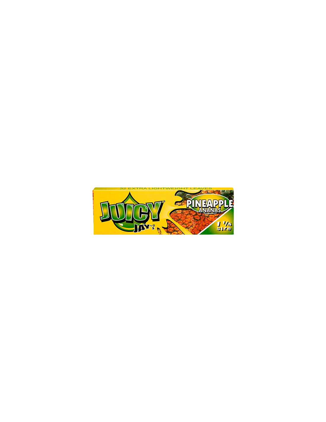 Juicy Jay's Pineapple Papier 1.1/4 | Distribución Mayorista