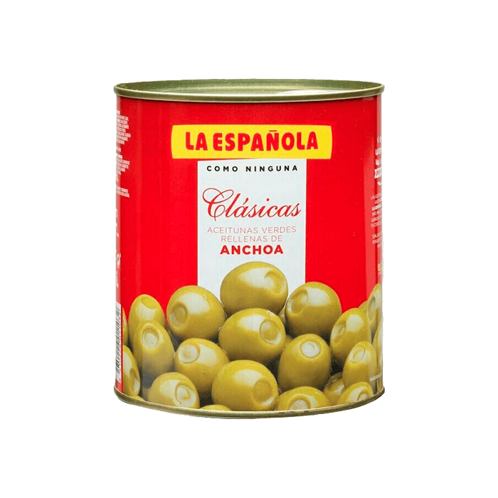 Ansjovisgevulde Olijven La Española 85 g | Distribución Mayorista