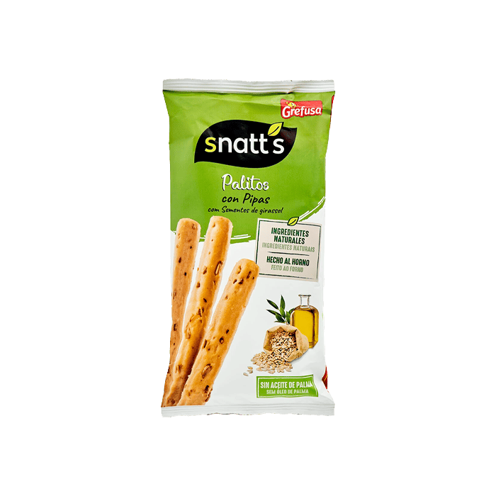 Snatt's Pittenbroodsticks 40 g Grefusa | Distribución Mayorista