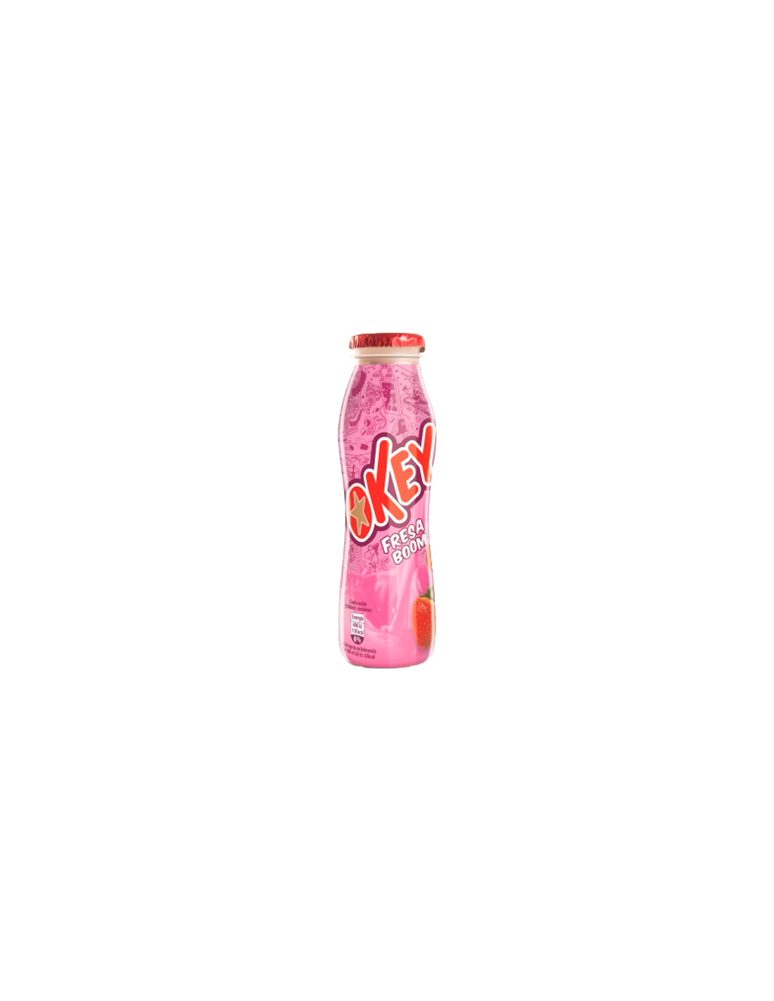 Okey Aardbei 188 ml | Distribución Mayorista