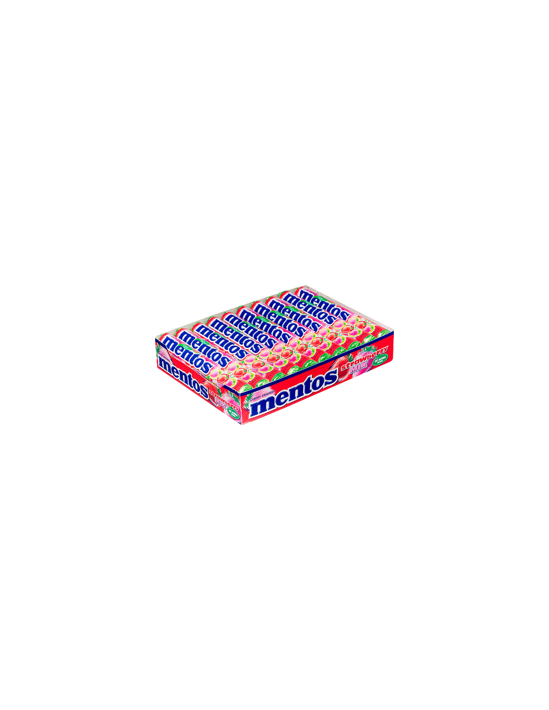 Mentos Aardbei 37,5g-Distribución Mayorista